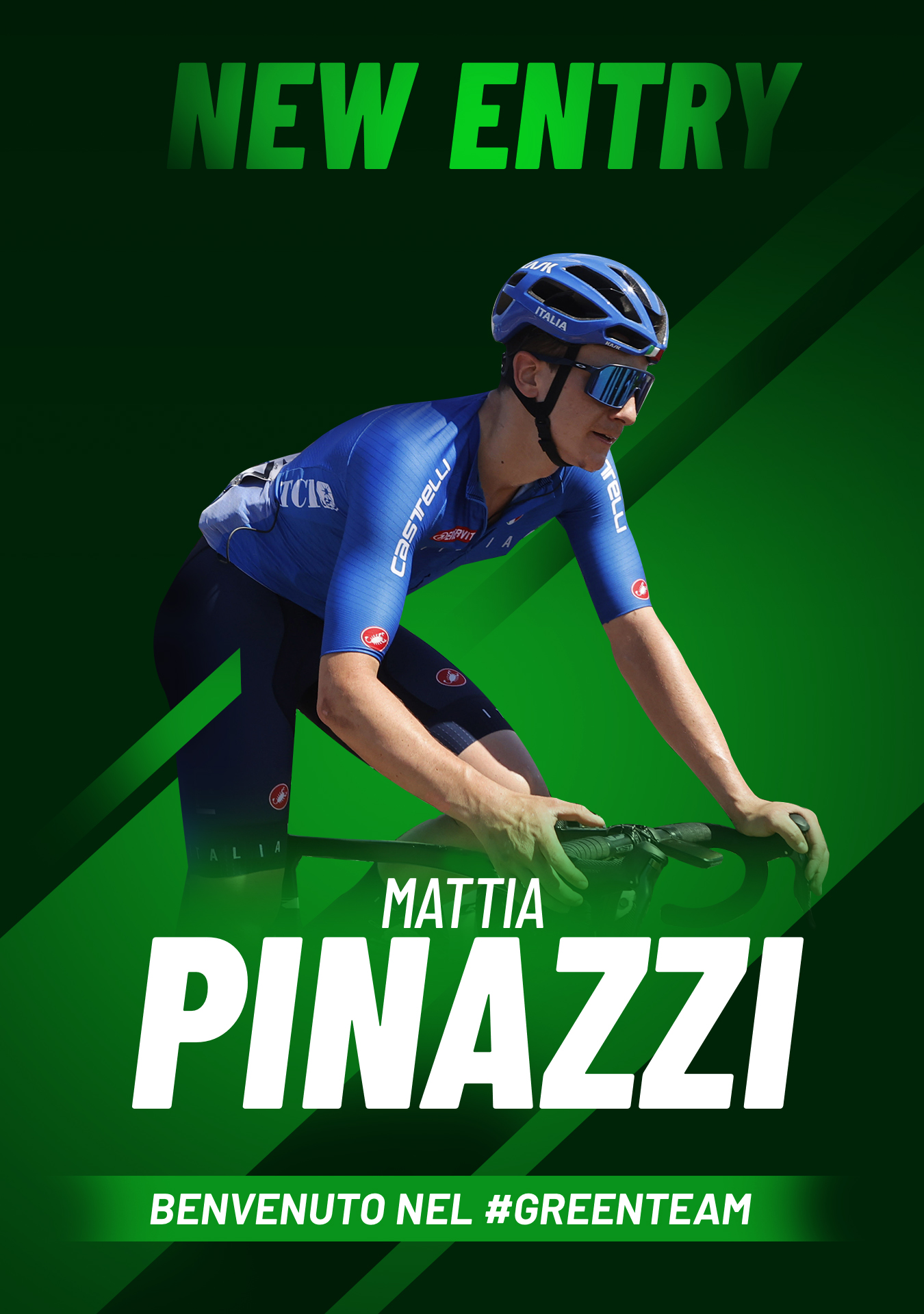 Green Project Bardiani-CSF Faizanè, arriva Mattia Pinazzi